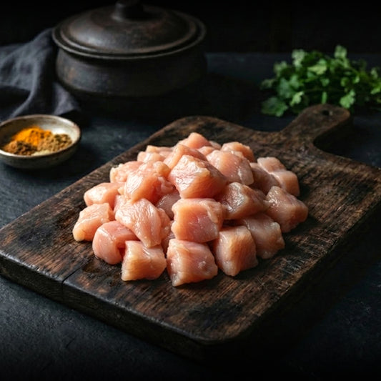 Chicken Boneless Handi Cut (Breast/Thigh)